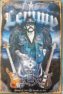 Lemmy Motörhead Vintage Metallschild Geschenk Deko 20x30cm Werkstatt,Schlafzimm - Bild 1 von 7