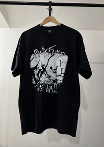 Vintage Pink Floyd The Wall T-Shirt Black & White - Picture 1 of 5