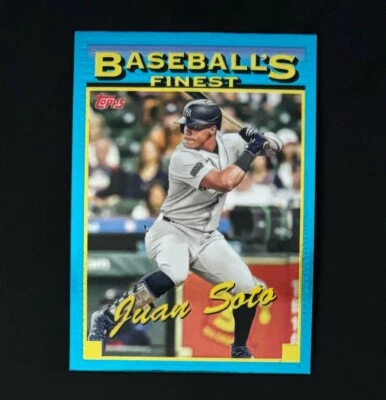 2024 Topps Finest What If…1993 Prototypes 93-9 Juan Soto-New York Yankees - Image 1 of 2
