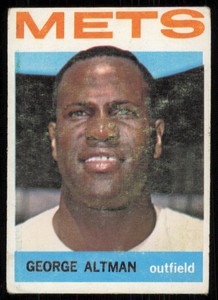 1964 TOPPS GEORGE ALTMAN NEW YORK METS #95 VG