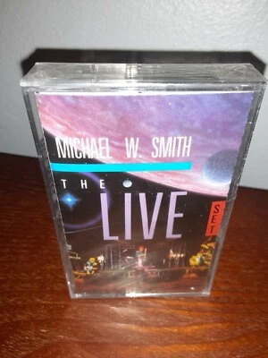 MICHAEL W. SMITH The Live Set CASSETTE TAPE Reunion Records NEW Sealed - Image 1 of 3