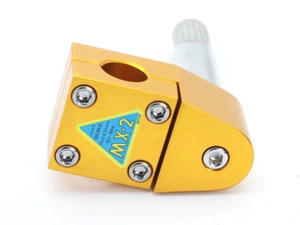 NITTO SCRATCH N DENT SALE $99.95 MX-2 BMX QUILL STEM GOLD - Picture 1 of 2