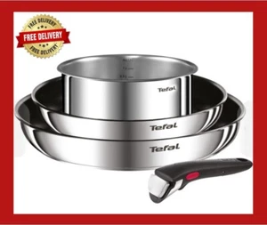 TEFAL INGENIO COOK EAT INDUCTION STACKABLE COOKWARE - 4 PIECE SET - Picture 1 of 8