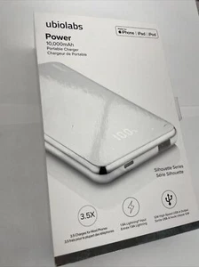 UbioLabs 10,000 mAh Portable Portable Power Bank Made for iPhone / iPad / iPod - Picture 1 of 3