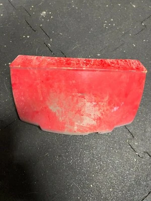 Cubierta trasera de plástico rojo feliz Yamaha Riva 50 CA50L 1984 84 CA 50 L Foto 1 de 3