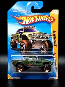 Hot Wheels 2010 New Models 27/44 Sandblaster Green Camo - Picture 1 of 7
