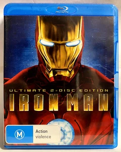 IRON MAN - Robert Downey Jr. - 2 Disc Set BLU-RAY - Picture 1 of 2
