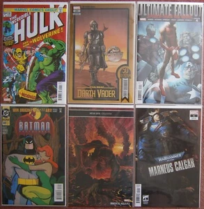HULK #181 & Ultimate Fallout #4 Facsimiles 1st Mando Cover Marneus Calgar #1 - Picture 1 of 4