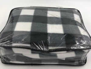 Electric Car Blanket- Heated 12 Volt Fleece Travel Throw for Car Plaid - Picture 1 of 12