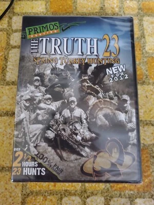 NEW Sealed Primos: The Truth 23: Spring Turkey Hunting (DVD) ~ 2012  2 1/2 Hours - Image 1 of 4