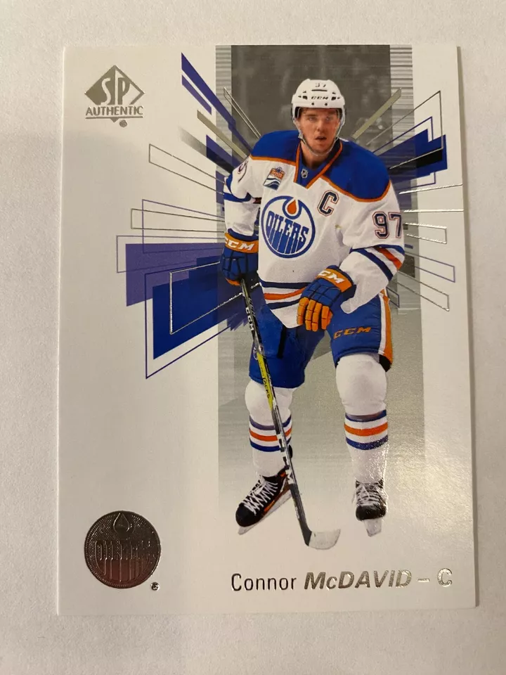 2016-17 Upper Deck SP Authentic Connor McDavid 2nd Year #97 Edmonton Oilers - Image 1 of 1