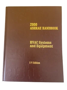 2000 ASHRAE HANDBOOK HVAC Systems & Equipment I-P EDITION - Picture 1 of 5