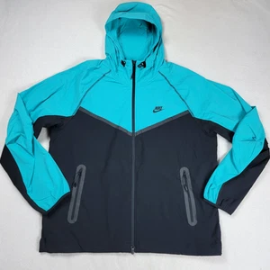 Chaqueta tejida Nike Tech para hombre grande Dusty Cactus Windrunner cremallera completa HM7151-345 - Imagen 1 de 16
