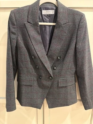 Tahari женщин серый/красный Blazer куртка размер 6 - Изображение 1 из 4