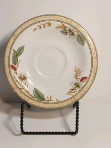 Expressions Royal Doulton Edenfield Fine China Fall Holiday Saucers 6" Lot Of 3 - Picture 1 of 8