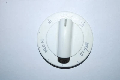 Perilla de horno de cocina ROPER WHIRLPOOL ESTATE blanca 3196028 o KIP 5918 WP3196028 Foto 1 de 4