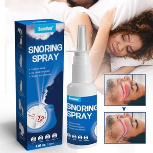 Snore Stop, Anti-Snoring Spray, Anti Snore, Nasal Spray Snoring Aids 1 Oz - Picture 1 of 14
