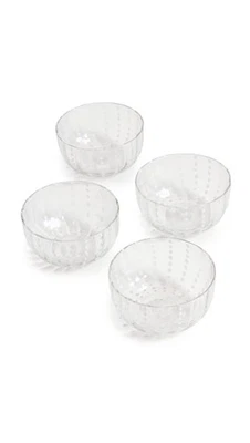 Zafferano Women's Perle Small Bowl Set of 4, Clear, One Size - Image 1 of 3