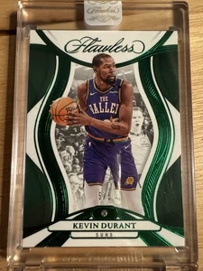 2024/25 Panini Flawless Kevin Durant EMERALD 5/5 Diamond #5 Encased! - Picture 1 of 2