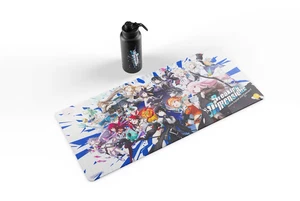 hololive 2nd Concert "Breaking Dimensions" Trinkflasche und Schreibtischunterlage Konvolut - Bild 1 von 1