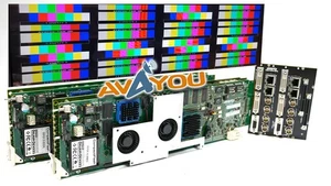 (2) Evertz 7867VIPX-16x2 v2.31 3G/HD/SD X-LINK Multiviewer Card - RP2 BP 7800FR - Picture 1 of 7