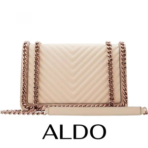 Aldo Damen Greenwald Umhängetasche gesteppt mit Kettenriemen | Neu ohne Etikett  - Bild 1 von 19