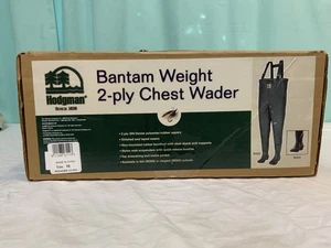 Hodgman Bantam Men's 2 Ply Chest Wader Boots Size 10 Brand New - Picture 1 of 3