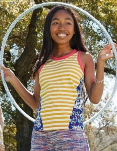Matilda Jane Girls Tween Sipping Sun Tank top size 14 New - Picture 1 of 2