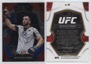 2023 Panini Select UFC Premier Level Red & Blue Muslim Salikhov #187