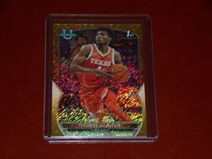 2022-23 Bowman Chrome University Gold Shimmer Refractors 40/50 Tyrese Hunter - Bild 1 von 2
