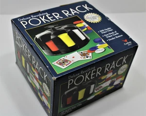 Cardinal Deluxe drehbares Pokerregal 200 hochwertige POKER Chips - Bild 1 von 4