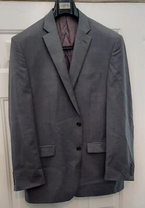 LAUREN RALPH LAUREN MEN'S LIGHT GRAY 100% WOOL SPORTS JACKET SIZE 44 L - Picture 1 of 8