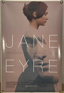 JANE EYRE DS ROLLED ORIGINAL ONE SHEET MOVIE POSTER MIA WASIKOWSKA (2011) - Picture 1 of 1