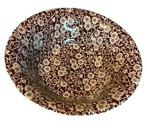 Staffordshire calico brown cereal bowl Replacement - Picture 1 of 5