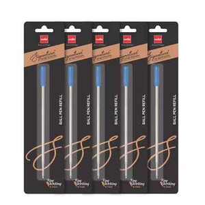 5X Cello Signature Series 0.7mm Ball Pen Refill Fits All Signature Ball Pens FS - Picture 1 of 3