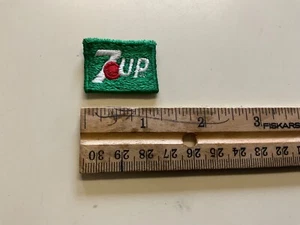 Small 7 Up Soda Soft Drink Sew On Patch Lot Of 3 - Picture 1 of 1