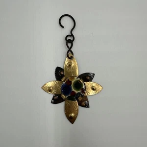 Wunderschöne handgefertigte emaillierte Messing & Bronze Ornament - Bild 1 von 2