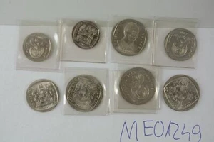 Südafrika South Afrika Zuid Afrik. Republik Lot 8 Münzen verschiedene - Picture 1 of 2