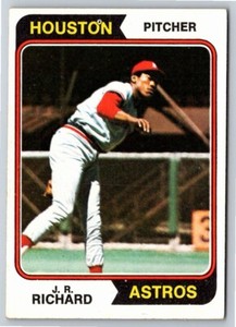 1974 Topps  #522 J.R. Richard      Houston Astros