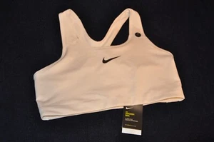 Nike Swoosh BH Medium Support XXL weiß NEU mit Etikett Dri-Fit Training - Bild 1 von 2