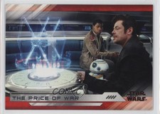 2018 Topps Star Wars: The Last Jedi Series II Finn DJ BB-8 Price of War #61 2k3
