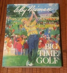 Leroy Neiman Signed Big Time Golf Art 193 Prints 170 Full Color Famous Golfers - Picture 1 of 24