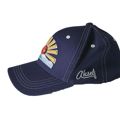 Gorra de béisbol Colorado Aksels azul OneFit talla S/M logotipo Sun Mountain Foto 1 de 4