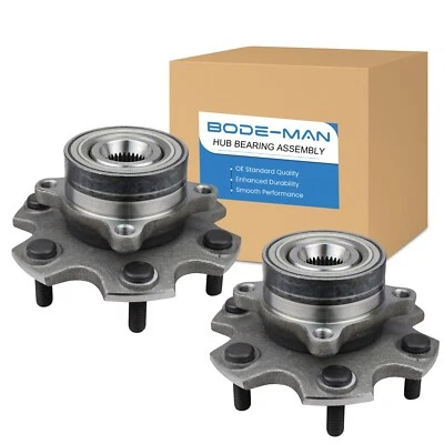 2 cojinetes de cubo de rueda delantera sin ABS para Mitsubishi Montero 2001-04 2005 2006 6 tacos Foto 1 de 4