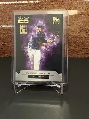 2022 Wild Card MATTE Chase Heat  #RHN - 2 National Convention Purple #20/25 SP - Image 1 of 2