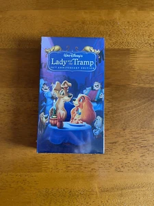 disney Lady and the Tramp VHS 2006 Movie Club Exclusive RARE new and Sealed - Picture 1 of 10