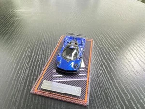 Colección de coches modelo de resina azul U2 escala 1:64 Pagani zonda 760LH - Imagen 1 de 3