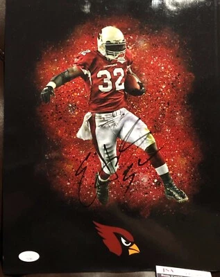 Фотография с автографом Эджеррина Джеймса 11x14 Arizona Cardinals JSA - Изображение 1 из 3