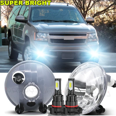 Par de luces antiniebla de parachoques delanteras de reemplazo para Chevrolet Suburban 1500 2007-2014 Foto 1 de 4