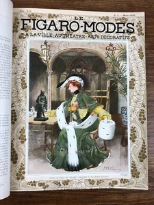 Revues FIGARO MODES Année 1903 Complète (LES MODES) genre Mode illustrée Fashion - Picture 1 of 24